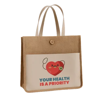 Jute Tote Bags - Webcam Covers Now