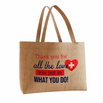 Jute Tote Bags - Webcam Covers Now
