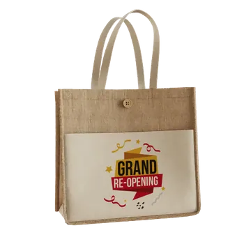 Jute Tote Bags - Webcam Covers Now