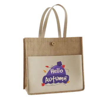 Jute Tote Bags - Webcam Covers Now