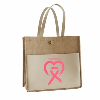 Jute Tote Bags - Webcam Covers Now