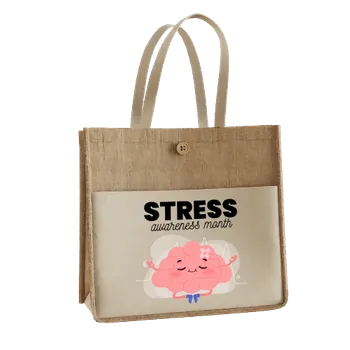 Jute Tote Bags - Webcam Covers Now