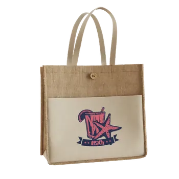 Jute Tote Bags - Webcam Covers Now