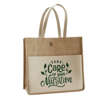 Jute Tote Bags - Webcam Covers Now