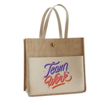 Jute Tote Bags - Webcam Covers Now