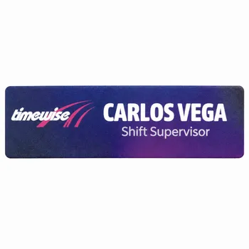 UV Printed Name Badges - Webcam Covers Now