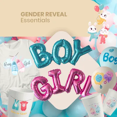 Gender Reveal Essentials - Webcam Covers Now