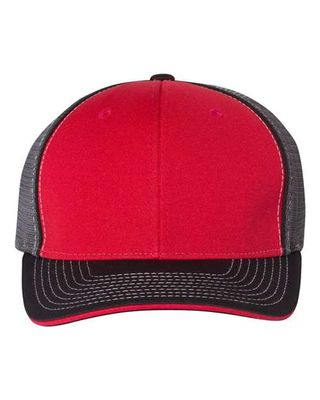 Red/ Charcoal/ Black Tri Red/ Charcoal/ Black Tri - Webcam Covers Now