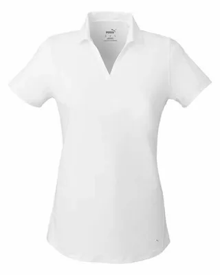 Ladies' Cloudspun Free V-Neck Polo - Webcam Covers Now