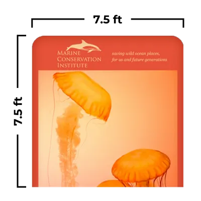 7.5 x 7.5 ft - Webcam Covers Now