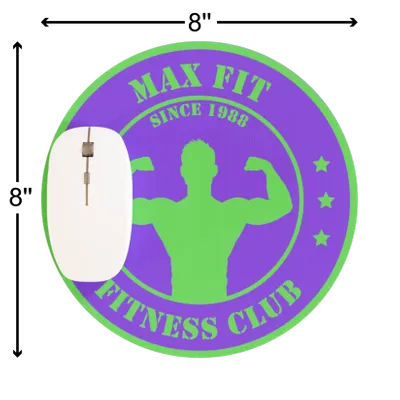 Round 8" Round 8" - Webcam Covers Now