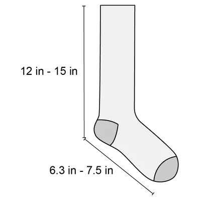 Youth (8-12 Years Old)_Embroidery + Pure Cotton Knee High Youth (8-12 Years Old)_Embroidery + Pure Cotton Knee High - Webcam Covers Now