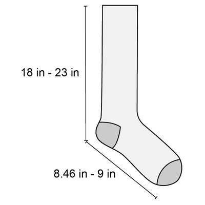 Men_Embroidery + Pure Cotton Knee High Men_Embroidery + Pure Cotton Knee High - Webcam Covers Now