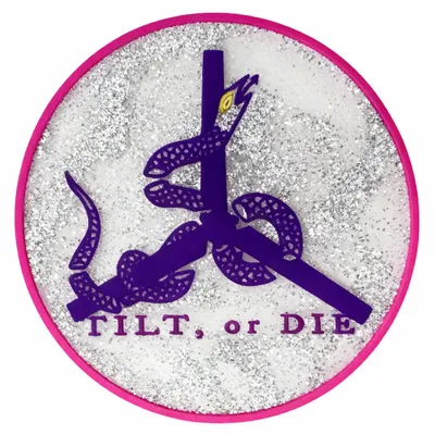 Silver Glitter PVC - Webcam Covers Now