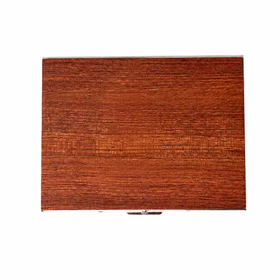 Bubinga with Silver Frame - Webcam Covers Now