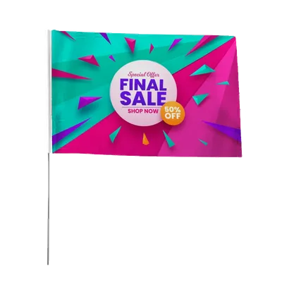 Hand Flag - Webcam Covers Now