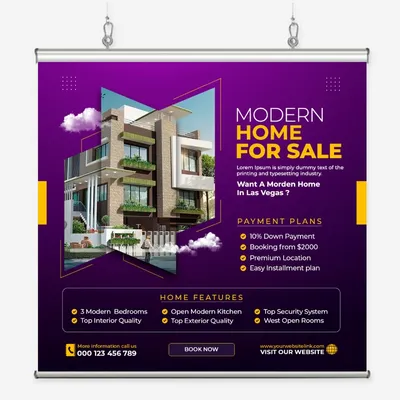 Hanging Clamp Bar Banners - Webcam Covers Now