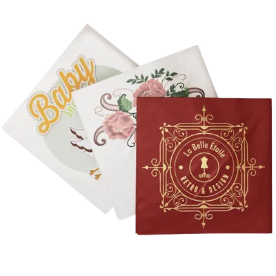 Custom Cloth Gala Napkin - Webcam Covers Now