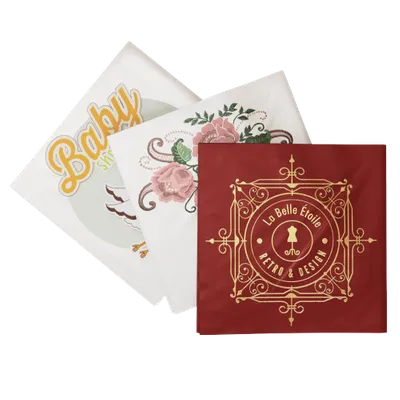 Custom Cloth Banquet Napkin - Webcam Covers Now