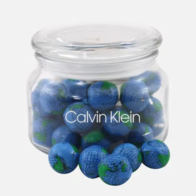 Jar with Chocolate Globes - SG200 - Webcam Covers Now