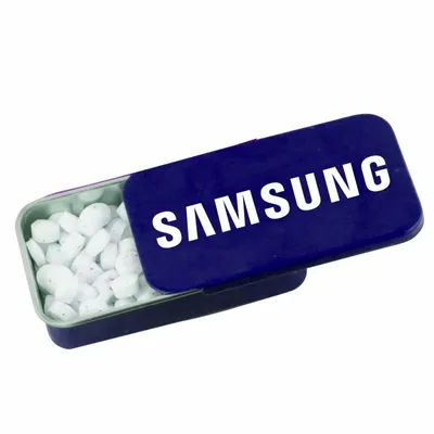 Navy Blue Slyder Tin - Webcam Covers Now