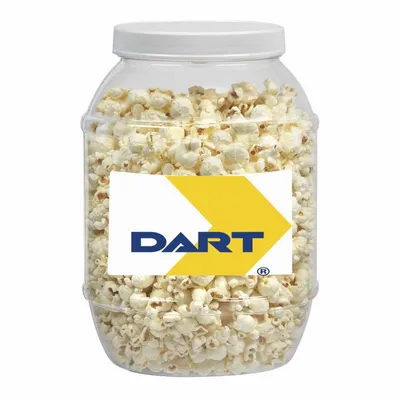 Large Plastic Jar - Butter Popcorn - Webcam Covers Now