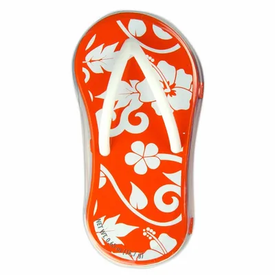 Hibiscus Orange Flip Flop Mint Tin - Webcam Covers Now