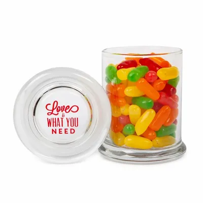 Glass Gourmet Jar - Mike & Ikes - Webcam Covers Now
