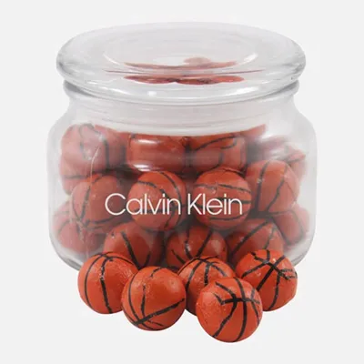 Jar with Chocolate Basketballs - SG200 - Webcam Covers Now