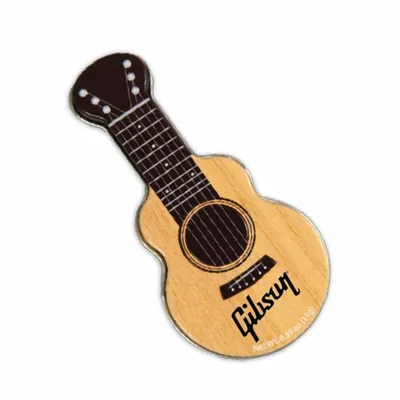 Original Acoustic Guitar Shaped Mint Tin - Webcam Covers Now