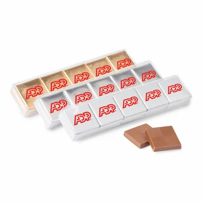 Ten Piece Chocolate Foiled Square Acetate - Webcam Covers Now