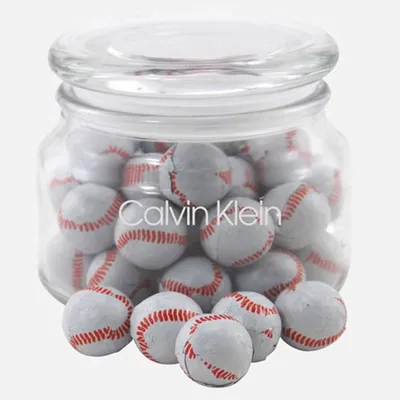 Jar with Chocolate Baseballs - SG200 - Webcam Covers Now