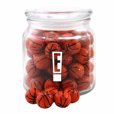 Jar with Chocolate Basketballs - SG400 - Webcam Covers Now