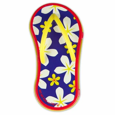 Floral Blue Flip Flop Mint Tin - Webcam Covers Now