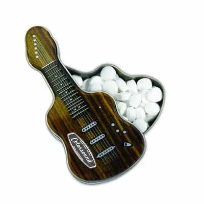 Electric Guitar-Shaped Mint Tin - Webcam Covers Now