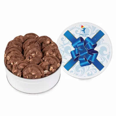 Fresh Beginnings Chocolate Double Chip Cookie Tin - Webcam Covers Now