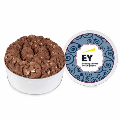 Fresh Beginnings Chocolate Double Chip Cookie Tin (Large) - Webcam Covers Now