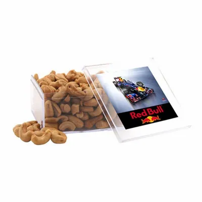 Acrylic Box with Cashews - Large - Webcam Covers Now