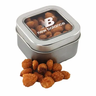 Window Tin with Honey Roasted Peanuts - SBF2500 - Webcam Covers Now