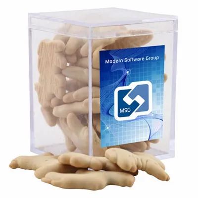 Acrylic Box with Animal Crackers - Small - Webcam Covers Now