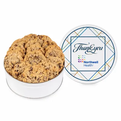 Fresh Beginnings Oatmeal Raisin Cookie Tin - Webcam Covers Now