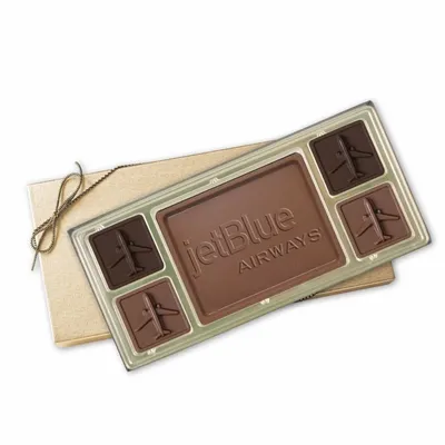 Custom Chocolate Squares Gift Box (6 1/2oz.) - Webcam Covers Now