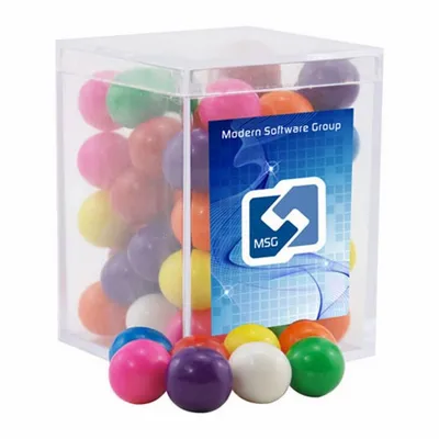Acrylic Box with Gumballs - Small - Webcam Covers Now