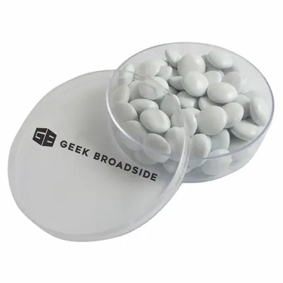 Small Round Acrylic with Chocolate Buttons - Webcam Covers Now