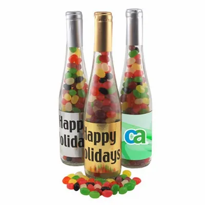 Champagne Bottle w/ Jelly Beans 11" - Webcam Covers Now