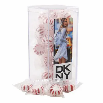 Large Rectangular Acrylic Candy Box with Starlight Mints - Webcam Covers Now