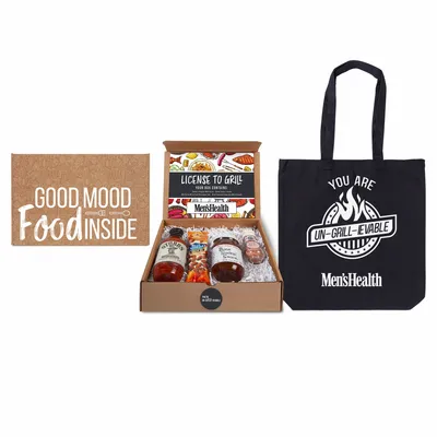 License to Grill - BBQ Gourmet Kit with Tote - Webcam Covers Now