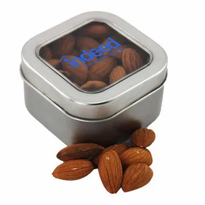 Window Tin with Almonds - SBF2500 - Webcam Covers Now