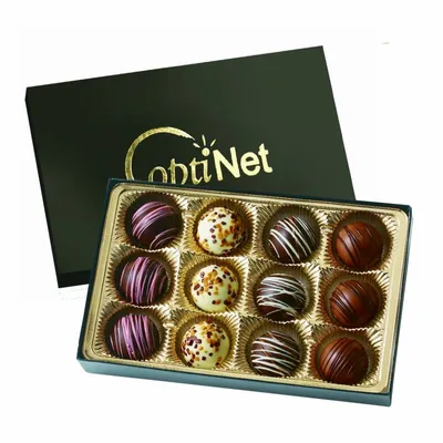 Truffle Gift Box with 12 Truffles - Webcam Covers Now