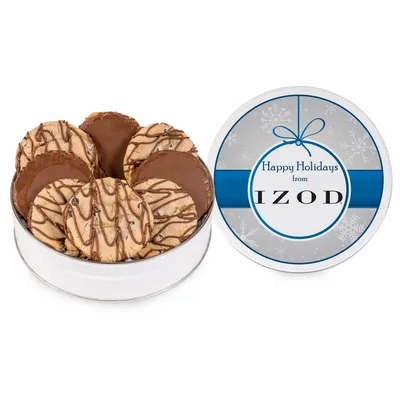 Fresh Beginnings Dreamy Drizzle Chocolate Chip Cookie Tin (Small) - Webcam Covers Now